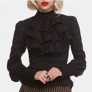 🛑SOLD🛑Hot topic Victorian blouse
